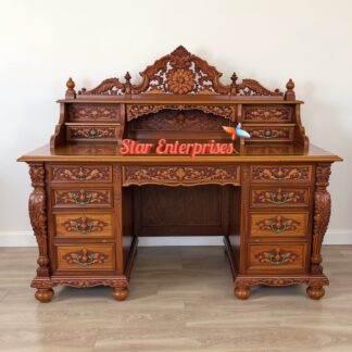 Teak Wood Vintage Office Table