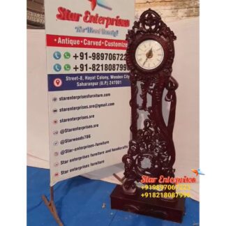 Wooden Antique Grandfather Clock