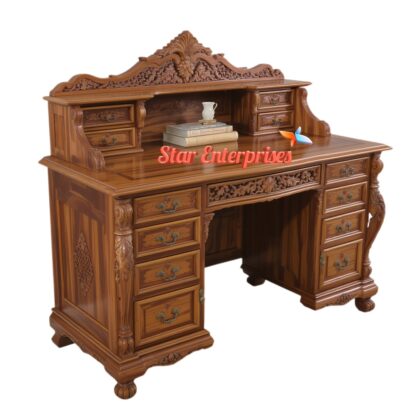 Star Enterprises Wooden Classic Office Desk OFD-019 - Image 4