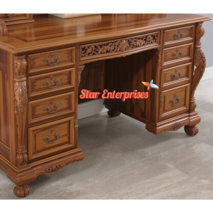 Star Enterprises Wooden Classic Office Desk OFD-019 - Image 3