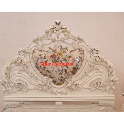 Star Enterprises Wooden Classical Queen Size Bed BD-0150 - Image 5