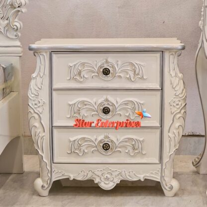 Star Enterprises Wooden Classical Queen Size Bed BD-0150 - Image 7