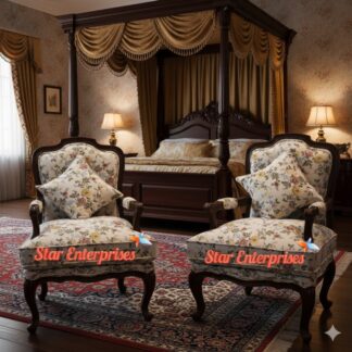 Wooden Luxury Bedroom Chairs