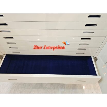 Star Enterprises Wooden Luxury Carved Jewellery Cupboard CHDR-053 - Image 3