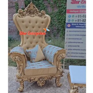 Wooden Luxury Maharaja Chair