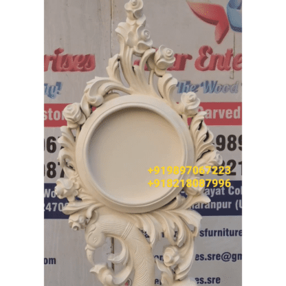 Star Enterprises Wooden Peacock Design Grandfather Clock CL-15 - Image 2