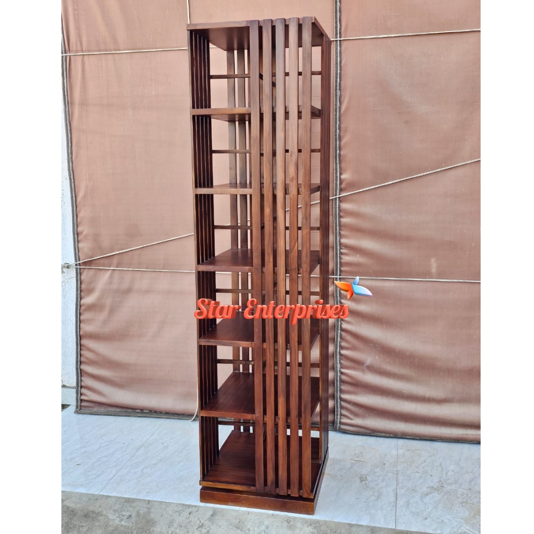 Star Enterprises Modern Design Rotating Bookshelf BSF-31 - Image 3