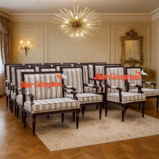 Premium Teak Wood Conference Chairs Collection.