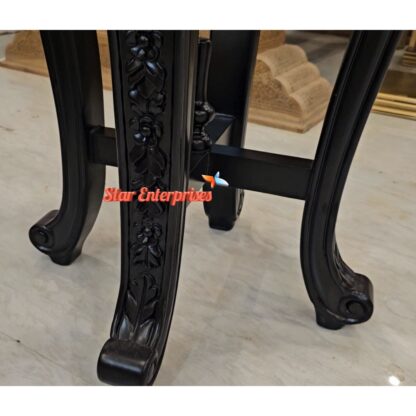 Star Enterprises Teak Wood Antique Decorative Stand CNSL-097 - Image 3