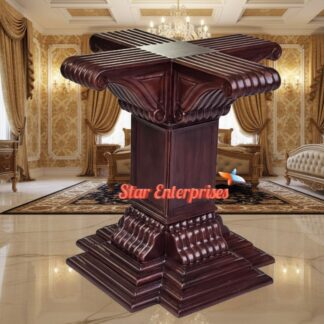Teak Wood Dining Base