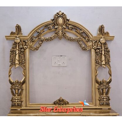 Star Enterprises Teak Wood Royal Dressing Table DRSR-065 - Image 4