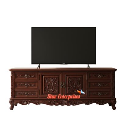 Star Enterprises Wooden Classic TV Unit TVCB-043 - Image 4
