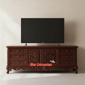 Wooden Classic TV Unit