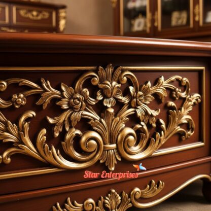 Star Enterprises Wooden Luxury TV Unit TVCB-042 - Image 2