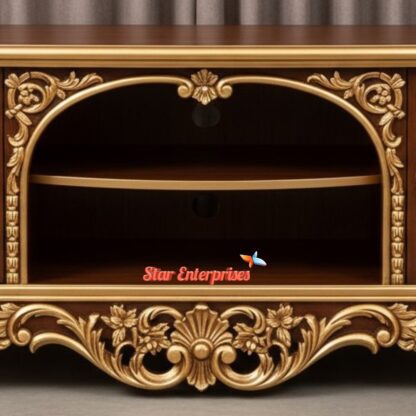 Star Enterprises Wooden Luxury TV Unit TVCB-042 - Image 3