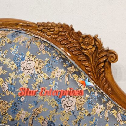 Star Enterprises Teak Wood Antique Couch Design DWN-047 - Image 2