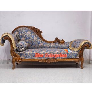 Teak Wood Antique Couch Design