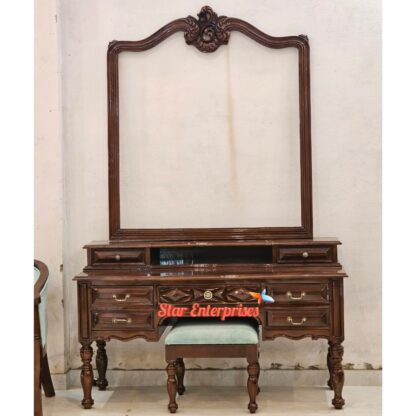 Star Enterprises Wooden Classic Handcrafted Bedroom Set BD-0153 - Image 8