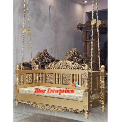 Star Enterprises Wooden Classic Hanging Swing SWG-052 - Image 2