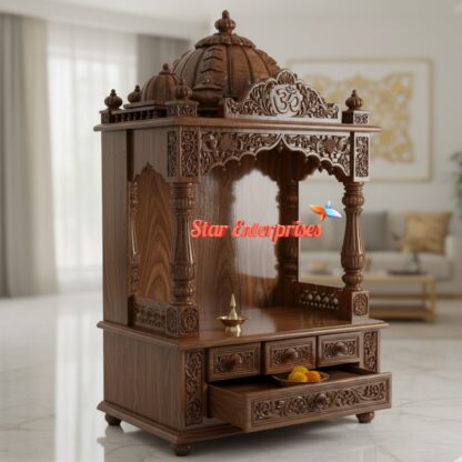 Wooden Classic Home Temple
