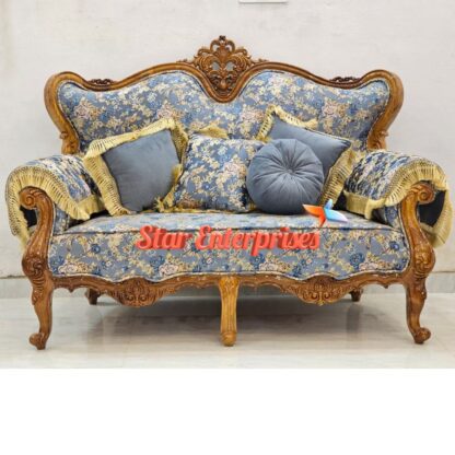 Star Enterprises Wooden Classic Sleek Design Sofa Set SOFA-0126 - Image 5