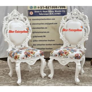 Wooden Luxury Handcrafted Dining Chairs