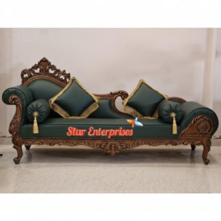 Wooden Luxury Handcrafted Diwan Couch