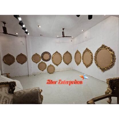 Star Enterprises Wooden Royal Wall Decor/Mirror Frames Collection MF-063 - Image 3