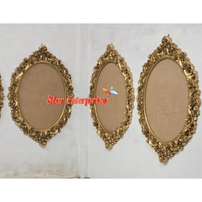 Star Enterprises Wooden Royal Wall Decor/Mirror Frames Collection MF-063 - Image 2