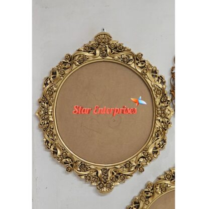 Star Enterprises Wooden Royal Wall Decor/Mirror Frames Collection MF-063 - Image 7