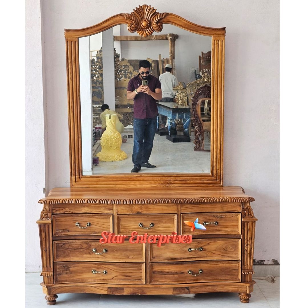 Premium Teak Wood Dressing Table