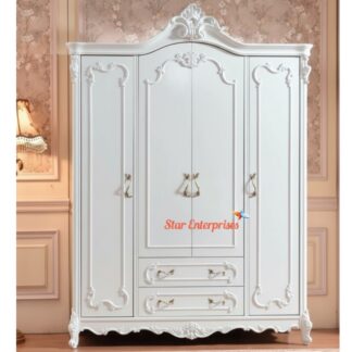 Teak Wood Classic Almirah