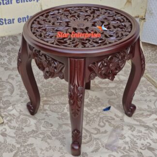 Wooden Antique Carved Side Table