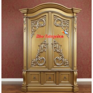 Antique Hand Carved Wardrobe