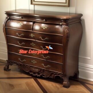 Teak Wood Classic Chest of Drawers