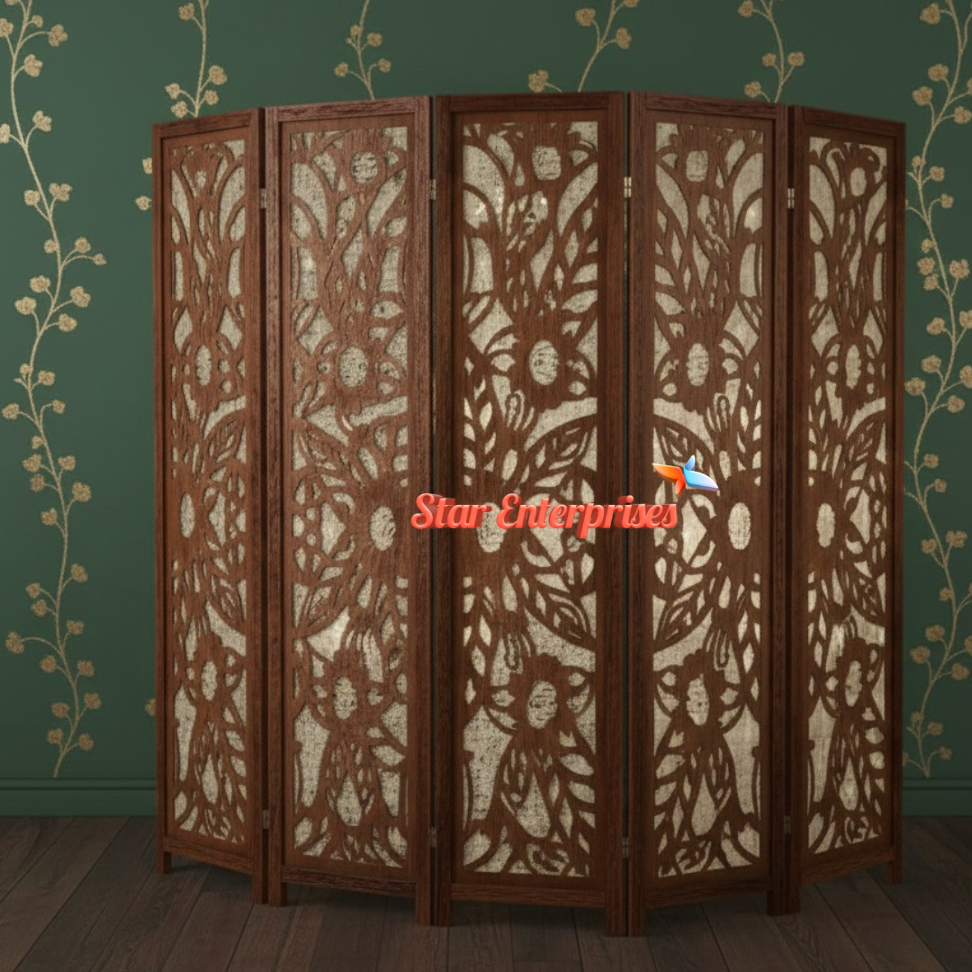 Star Enterprises Wooden Classic Room Divider PART-045 - Image 4