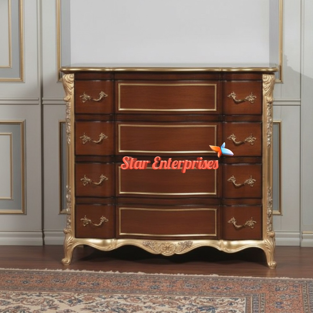Star Enterprises Wooden Luxury Chest of Drawers CHDR-057 - Image 4
