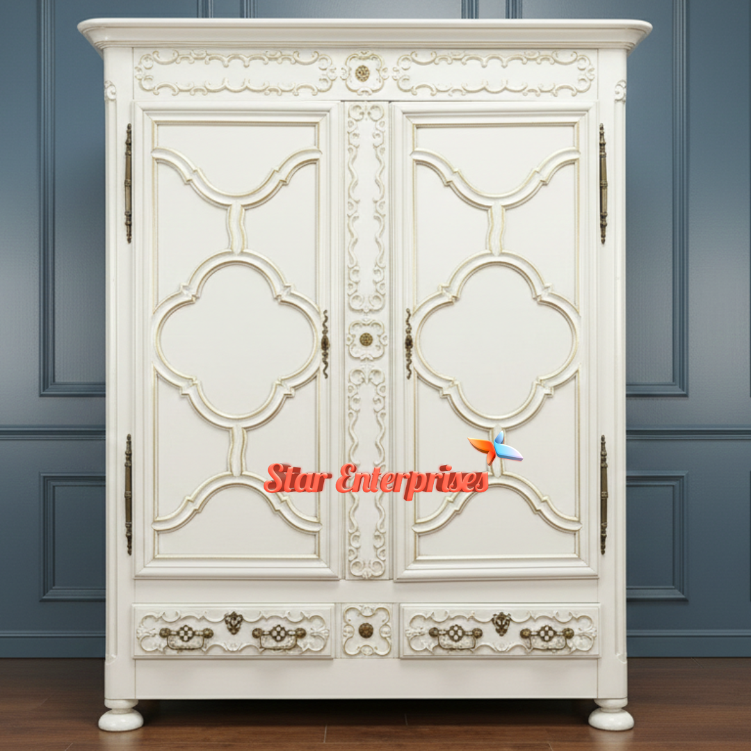 Star Enterprises Wooden Luxury Compact Almirah ALM-057 - Image 4
