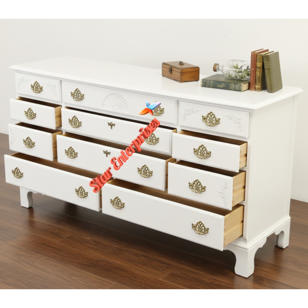 Star Enterprises Wooden Modern Style Chest of Drawers CHDR-054 - Image 2