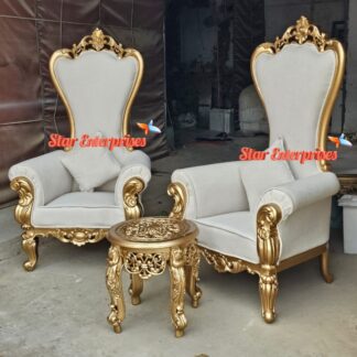 Wooden Royal High Back Chairs