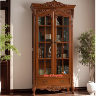 Wooden Classic Bookshelf Design