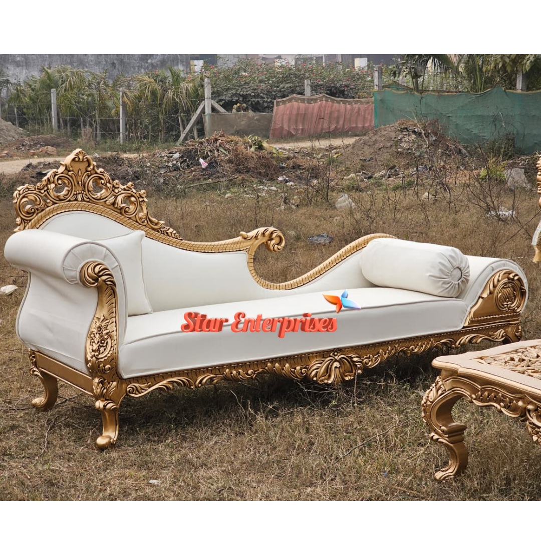 Star Enterprises Wooden Luxury Chaise Lounge DWN-053 - Image 3