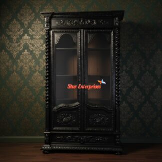 Wooden Victorian Style Bookshelf Design