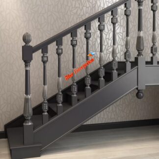 Teak Wood Classic Staircase Pillars