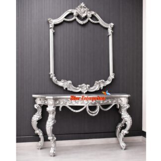 Wooden Luxury Sleek Design Console Table