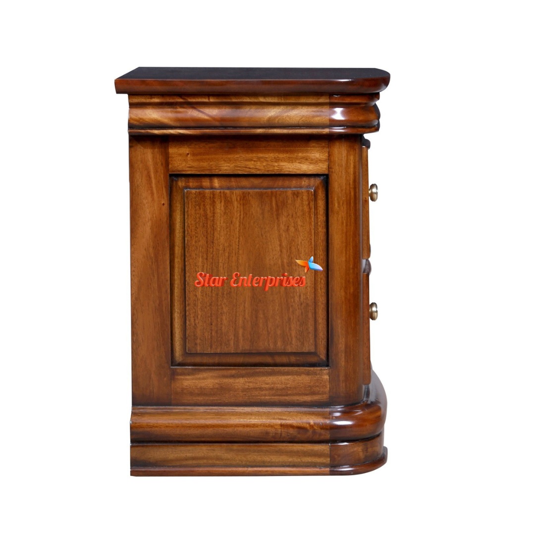 Star Enterprises Wooden Modern Style Bedside Table BDSD-088 - Image 2