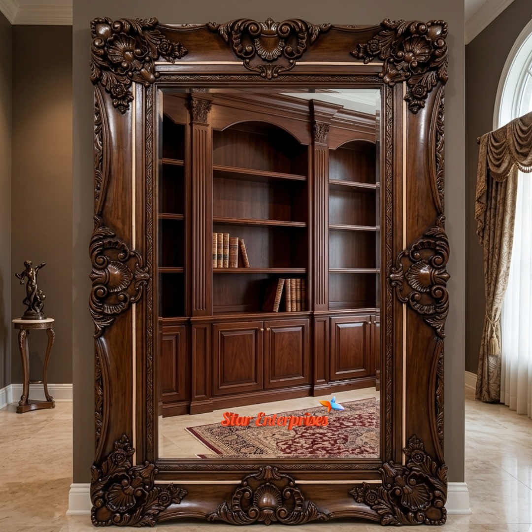 Star Enterprises Grand Antique Carved Mirror Frame MF-070