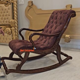 Premium Sheesham Wood Rocking Chair