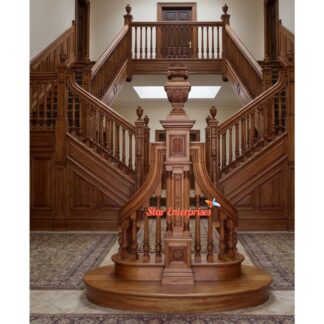 Star Enterprises Premium Teak Wood Railing Pillars PIL-096