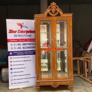 Teak Wood Crockery Cabinet
